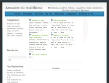 Tablet Screenshot of annuaire.annonces-modelisme.com